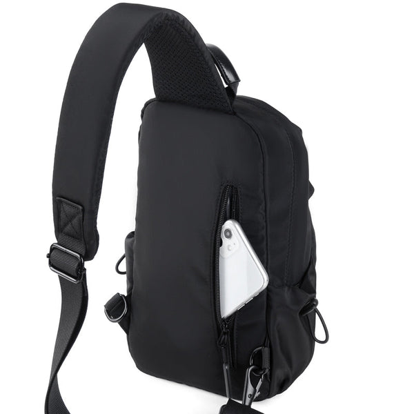 Men's Vertical Crossbody Bag - Slim & Organized Crossbody Bag for Men, Converts to a Compact Crossbody Backpack Wautton Outdoor Gear