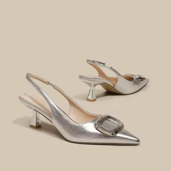 Slingback Pointed Toe Pumps