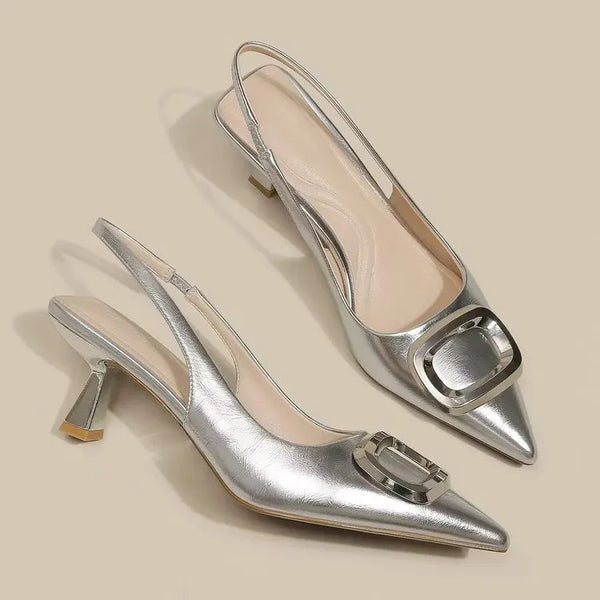 Slingback Pointed Toe Pumps