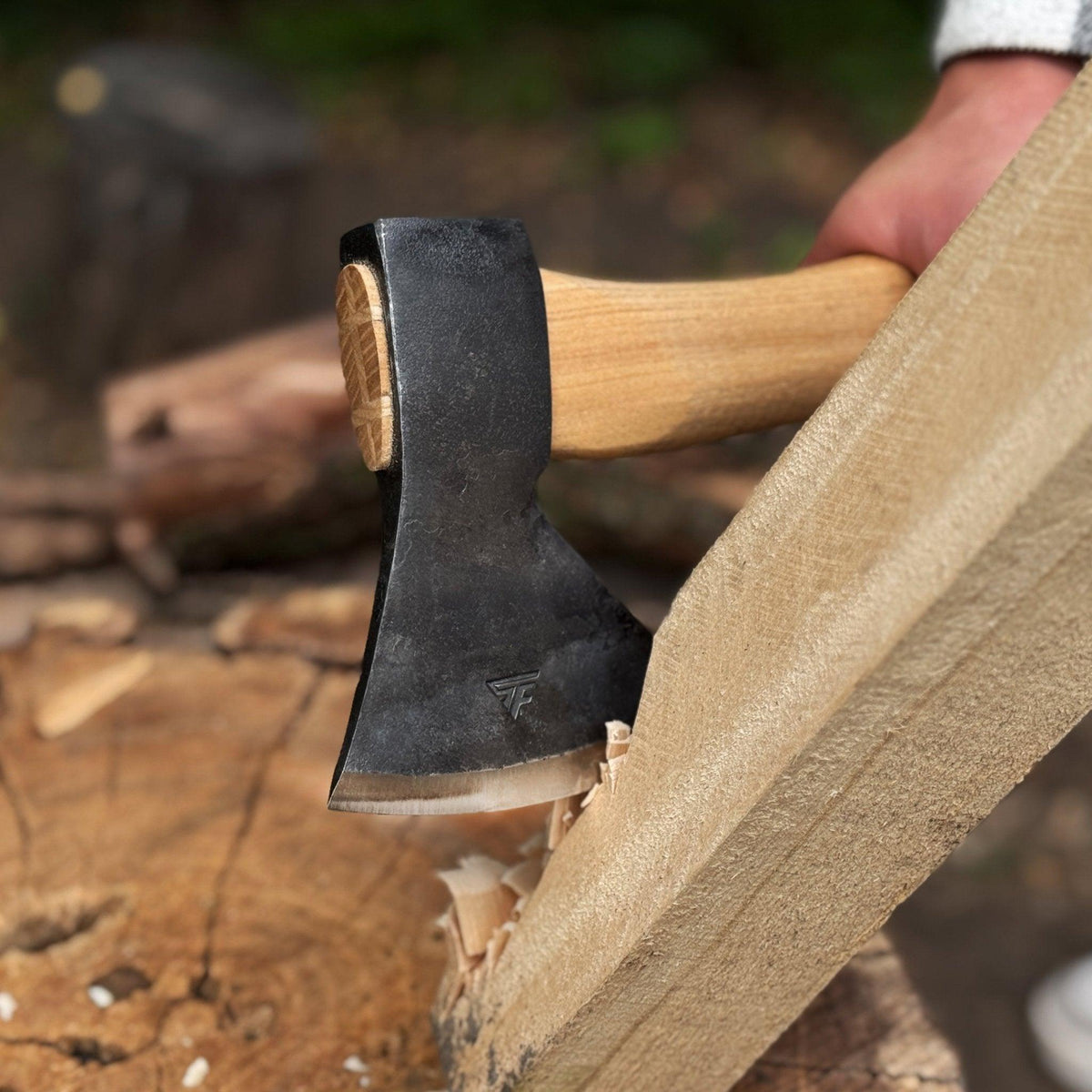 Small Carving Axe, 630 g (1.39 lb)