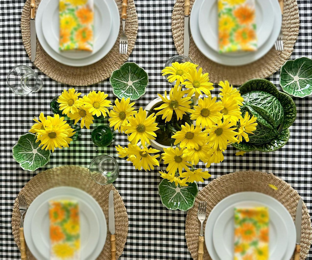 Gingham Tablecloth - Checkered Tablecloth
