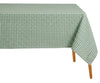 Sage Green Gingham Tablecloth - Rectangular