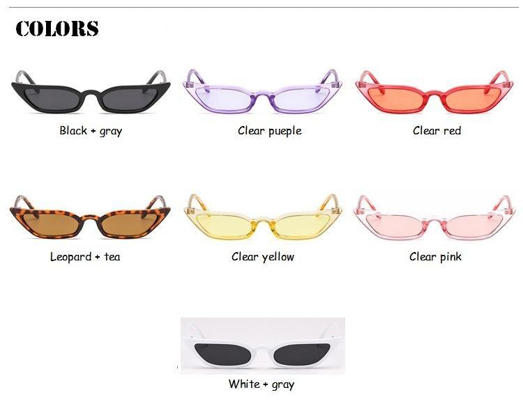 Small Leopard Cateye Design Women Sunglasses Vintage Glasses For Women Summer UV Eyewear Protection Eye Catching Cool Sunglasses For Women Goggles Plastic Frame