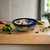 Small Talavera Salsa Bowl | Handmade Mexican Sauce Dish - 1 Piece