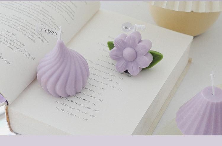 Small Whirlwind Candle  Wedding Decoration Aromatherapy Candle Home Decor Natural Paraffin Wax Long Lasting Aromatherapy Candles Stress Relief For Women