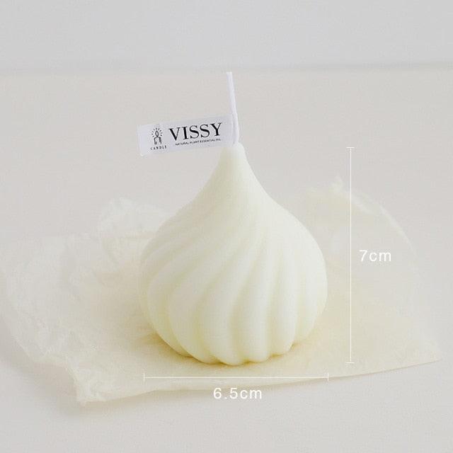 Small Whirlwind Candle  Wedding Decoration Aromatherapy Candle Home Decor Natural Paraffin Wax Long Lasting Aromatherapy Candles Stress Relief For Women