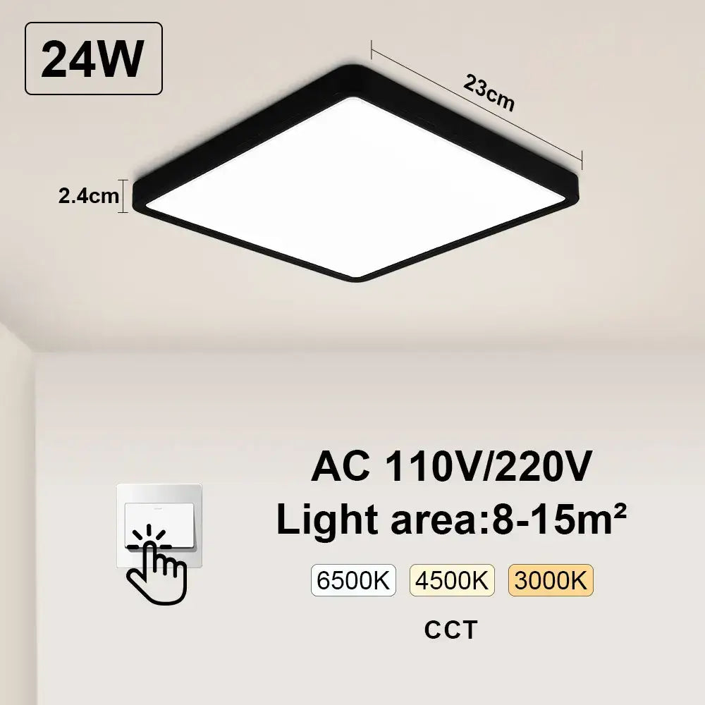 Smart LED Ceiling Light | Bedroom & Bedside Lighting