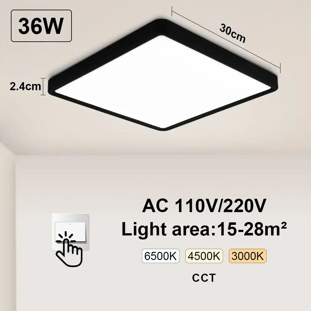 Smart LED Ceiling Light | Bedroom & Bedside Lighting