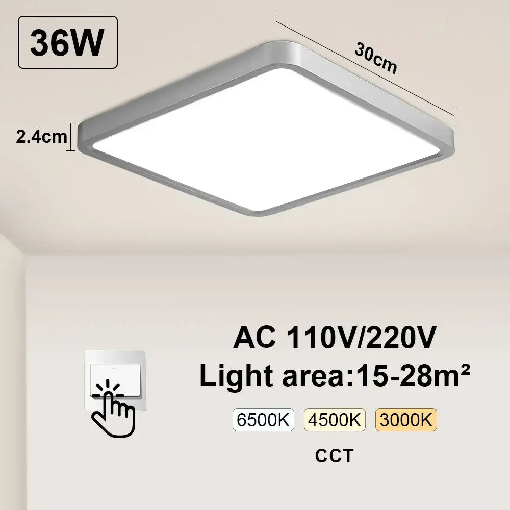 Smart LED Ceiling Light | Bedroom & Bedside Lighting