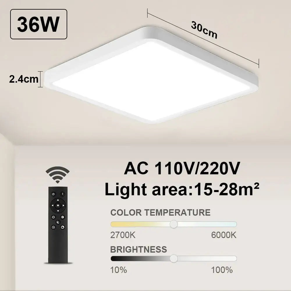 Smart LED Ceiling Light | Bedroom & Bedside Lighting
