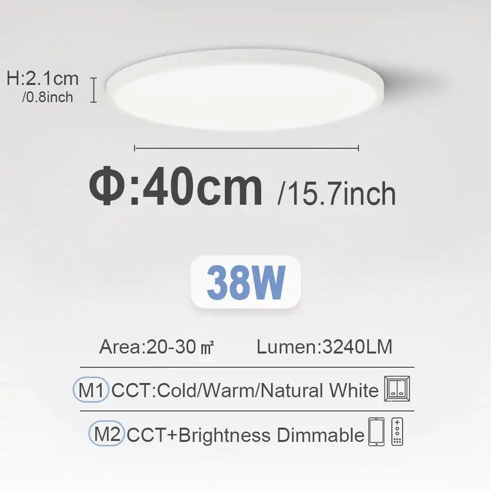 Smart LED Ceiling Light | Bedroom & Bedside Lighting