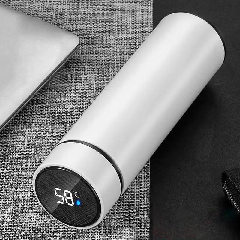 Smart LED Stainless Steel Water Bottle Intelligent Stay Hot/Cold Temperature Thermal Bottle Temperature Display Bottle For Children And Adults 500ml