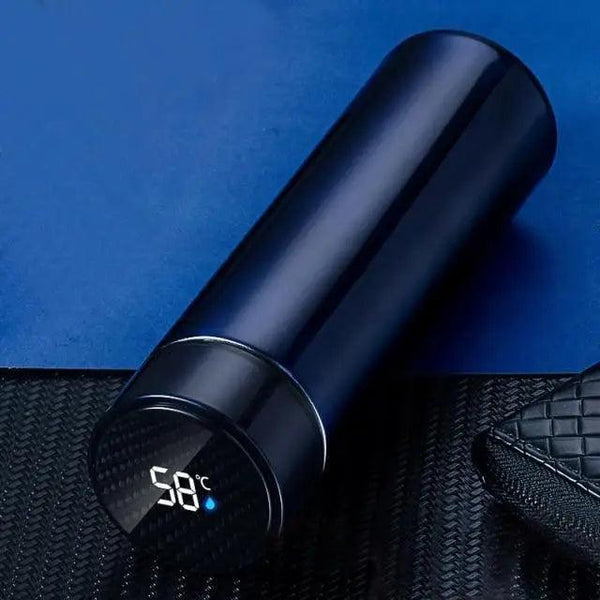 Smart LED Stainless Steel Water Bottle Intelligent Stay Hot/Cold Temperature Thermal Bottle Temperature Display Bottle For Children And Adults 500ml