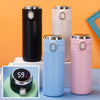 Smart Thermos Mug Mini Stainless Steel Thermos Cup Portable Leak Proof Water Cup with Filter Water Vacuum Tea Coffee Bottle Cup Smart Water bottle Stainless Steel Travel Mug Thermoses Cup Flask