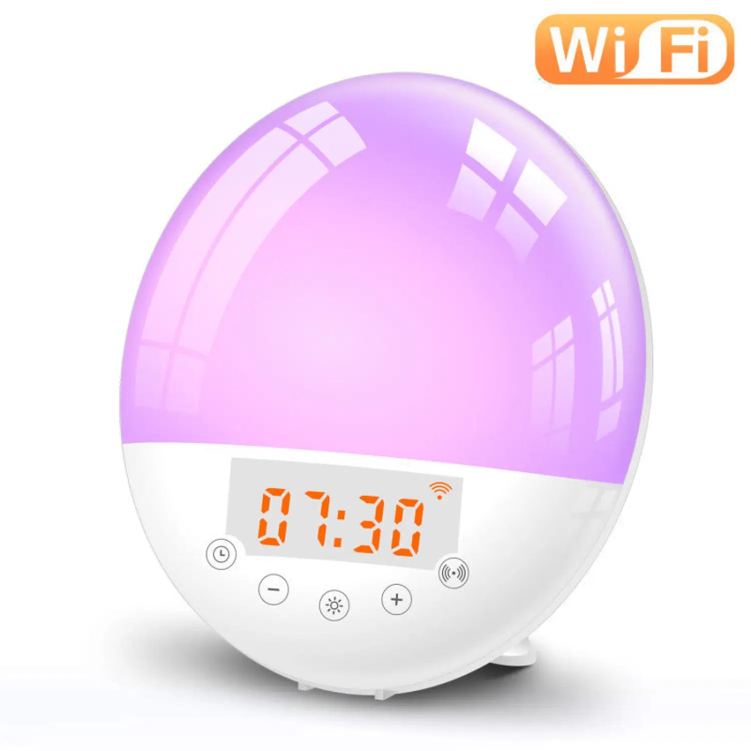 Smart Wakeup Light Alarm Clock with Sunrise Simulation and Voice Control