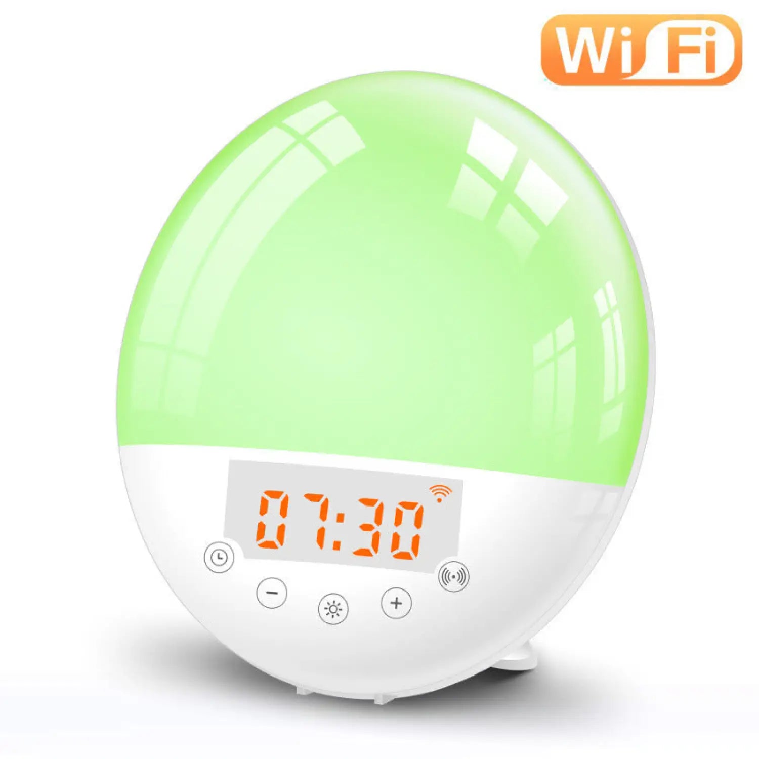 Smart Wakeup Light Alarm Clock with Sunrise Simulation and Voice Control