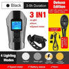 Smart Waterproof Bicycle Light USB Rechargeable Bike Front Light Flashlight With Bike Computer LCD Speedometer Waterproof Bicycles Light And Odometer Horn For Safe Cycling 4 Modes Fits For All Mountain Road Bikes - 1