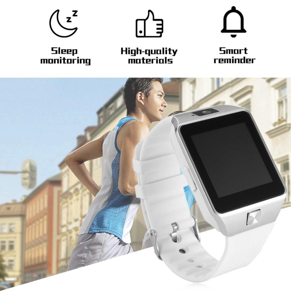 Smartwatch Support Card SIM Camera Sport Bluetooth Wristwatch Women Smart Watch Activity Fitness Tracker For Women Men Smartwatch For Android & iOS Phones Heart Rate Monitor Waterproof Fitness Watch
