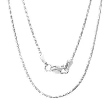 Sterling Silver 1MM Unisex Snake Chain Necklace - Gifts for You 'n Me