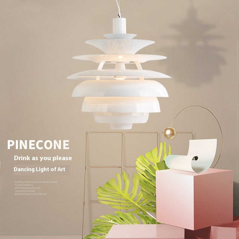 White Snowball Chandelier