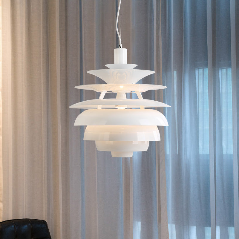 White Snowball Chandelier