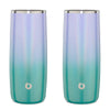 Stainless Steel Highball Cocktail Glass Set, Set of 2 - Mermaid