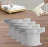 Snug Hold Sheet Ties - white