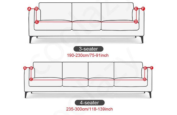 Sofa Cover Geometric Couch Cover Elastic Sofa Cover for Living Room Pets Corner L Shaped Chaise Longue Sofa Slipcover Shaped Sofa Slipcovers with Elastic Bottom, Jacquard Chaise Lounge Set for Living Room