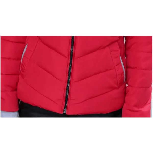 Soft And Comfortable Winter Jacket For Women Short Women's Thicken Outerwear In solid hooded Coats Zipper For Female Slim Cotton padded basic tops