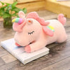 Soft And Cute 30CM Unicorn Action Figure Plush Toy Huggable Bear Doll Girl Sleeping Long Pillow Cute For Girl's Bed - 30CM / Pink