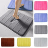 Soft Colorful Home Non-slip Comfortable Memory Foam Bath Mat Bathroom Carpet Water Absorbent Washable Toilet Rug Floor Mat