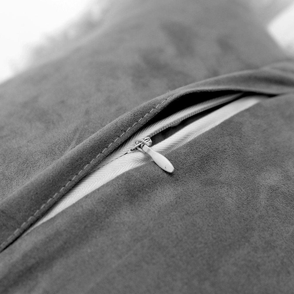 Soft Fur Polyester Cotton Pillow Covers Cushion Covers Luxury Soft Decorative Pillow Covers Home Decor Pillow Covers Living Room Bedroom Decorative Pillowcase Shaggy Fluffy Cover 45x45CM