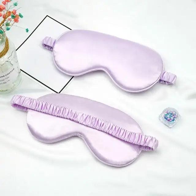 Soft  Silk Sleep Eye Mask Portable Travel Eye Patch Nap Eye Patch Super Smooth Eye Mask Eye Cover Sleeping Mask Night