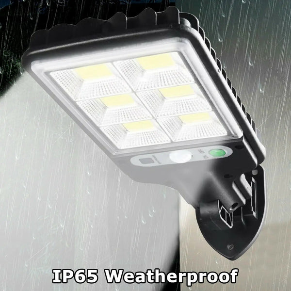 Solar Powered Light Outdoor with PIR Motion Sensor, 72-LED & Weatherproof