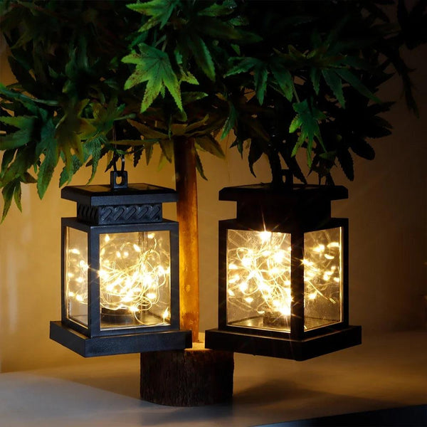Set of 2 Solar Lantern Lights