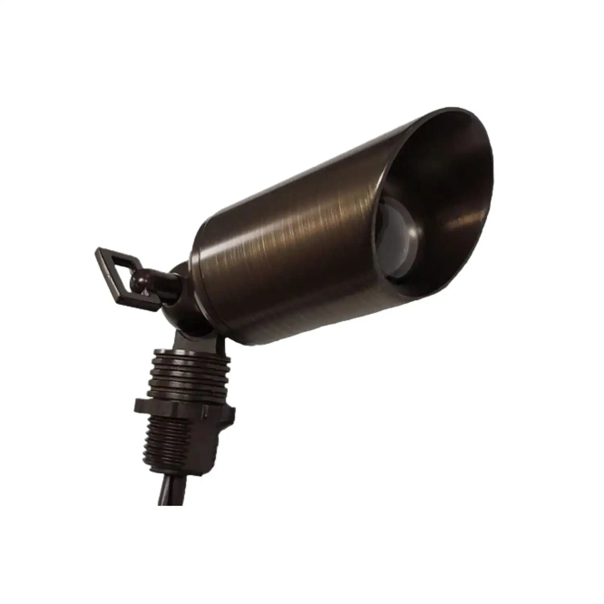 Outdoor Spotlight with Removable Angled Shroud Body