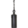 Solid Brass MR16 Hanging Light Fixture - No Bulb
