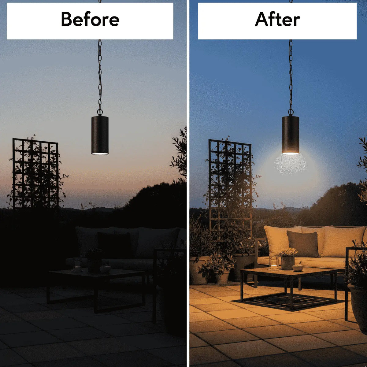 Solid Brass MR16 Hanging Light Fixture