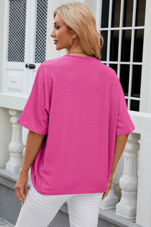 Solid color mid sleeved cardigan knitted cardigan jacket air-conditioned sweater