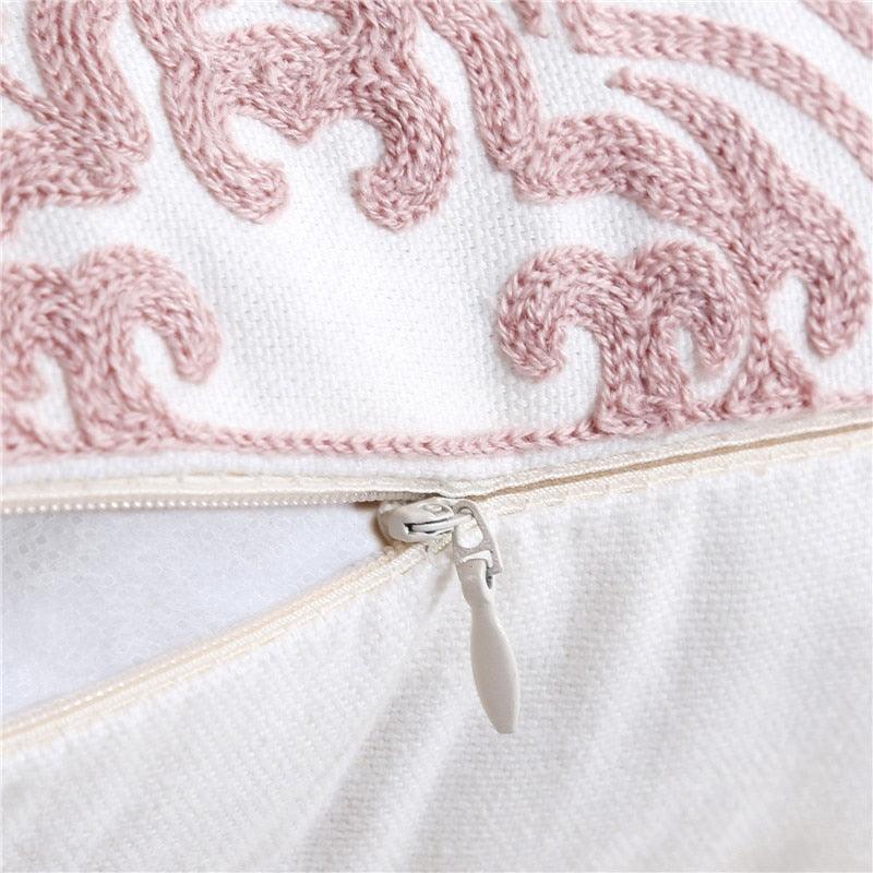 Solid Geometric Cushion Cover Pink Gray Blue Modern Decorative Throw Pillow Case Cushion Case for Room Bedroom Room Decorative Sofa Cushions Throw Pillows Cotton Pillow Covers Pillowcases 45x45