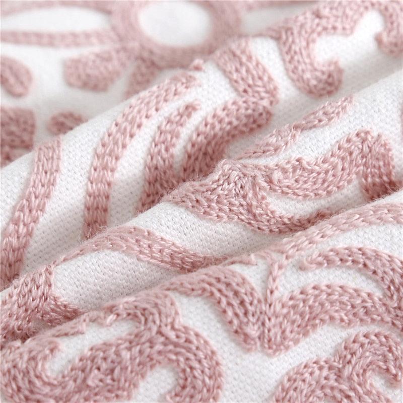 Solid Geometric Cushion Cover Pink Gray Blue Modern Decorative Throw Pillow Case Cushion Case for Room Bedroom Room Decorative Sofa Cushions Throw Pillows Cotton Pillow Covers Pillowcases 45x45