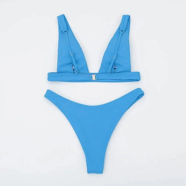 Solid Swimsuit Women Swimwear Modern Push Up Bikini Set Brazilian Bathing Suit Hot Summer Beach Wear Swimming Suit Women Swimwear Push Up Bikini Set Bathing Suit Summer Beach Wear