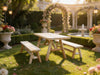 Solid Wood Farmhouse Dining Table