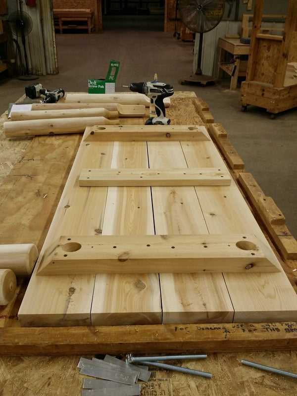 Solid Wood Farmhouse Dining Table