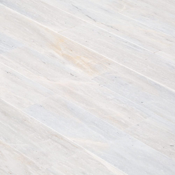 Solto White Marble Tile Honed Floor and Wall Tile 6