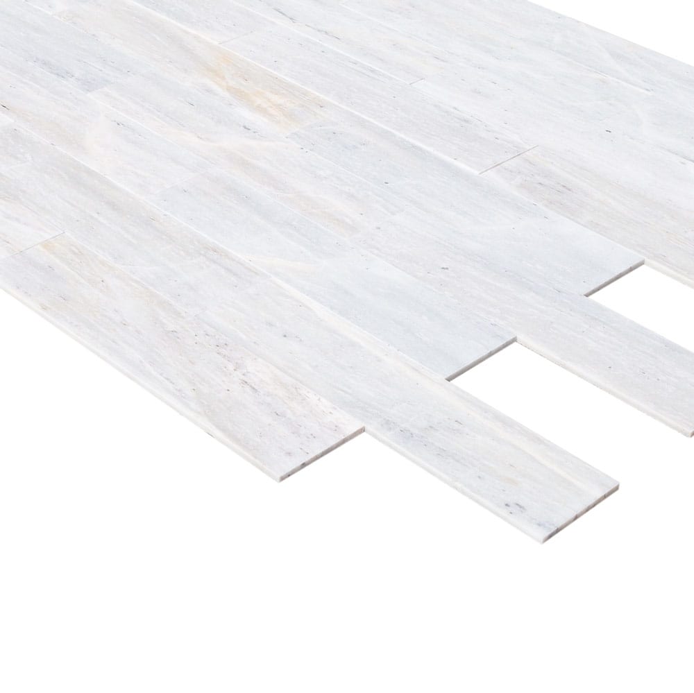 Solto White Marble Tile Honed Floor and Wall Tile 6