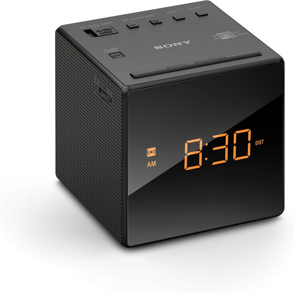 SONY ICFC1 ALARM CLOCK RADIO, BLACK