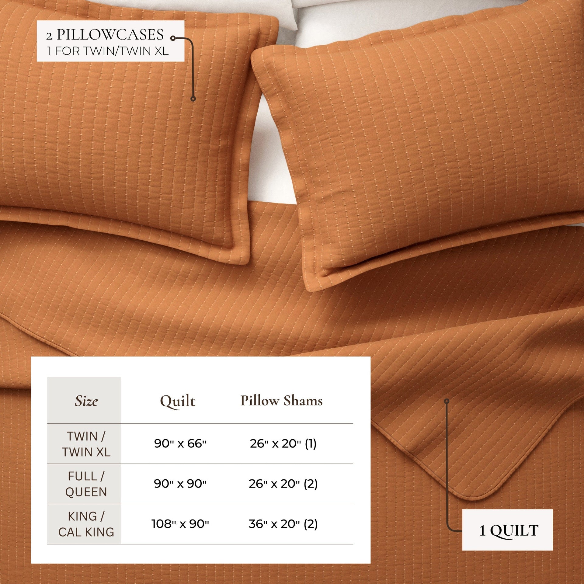 3-Piece Solid Quilt - Alicia Collection Great Bay Home