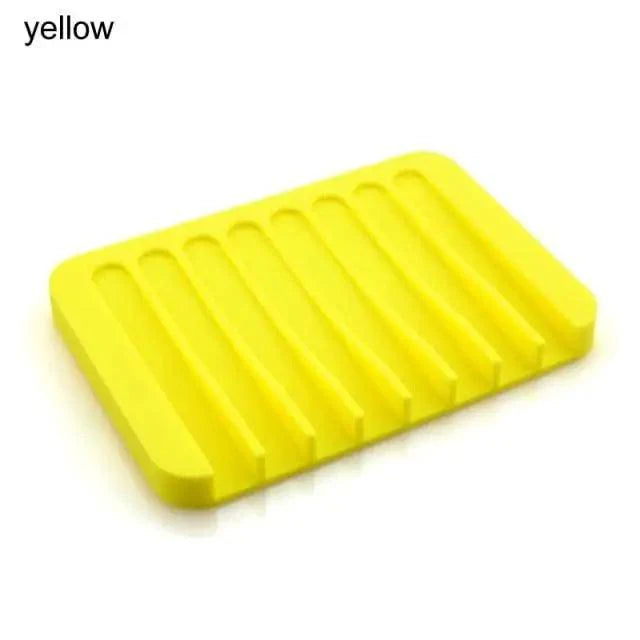 Sponge Holder PP Wheat Straw Storage Rack Drain Soap Box Tray Soapbox 1 Pcs Shower Soap Tray Tool Soap Dish Plate Holder Waterfall Draining Soap Sponge Holder for Shower Kitchen Sink Bathroom Laundry Countertop Face Body Bath Soap, Soap-Saving Dish