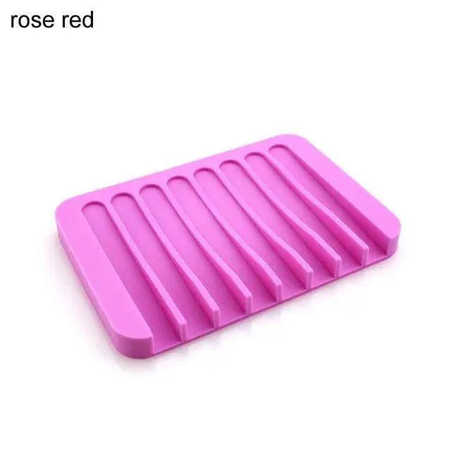 Sponge Holder PP Wheat Straw Storage Rack Drain Soap Box Tray Soapbox 1 Pcs Shower Soap Tray Tool Soap Dish Plate Holder Waterfall Draining Soap Sponge Holder for Shower Kitchen Sink Bathroom Laundry Countertop Face Body Bath Soap, Soap-Saving Dish